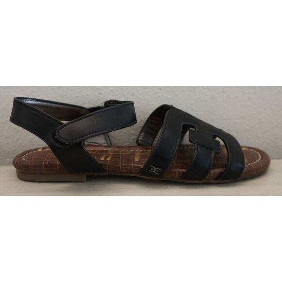 Sam Edelman 5100447675 Women's EUR 36 US 5-5.5M Black Bay Mini Leather Sandals - Picture 7 of 7